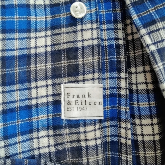 Frank & Eileen Checked Flannel Button Down Shirt - Picture 8 of 8